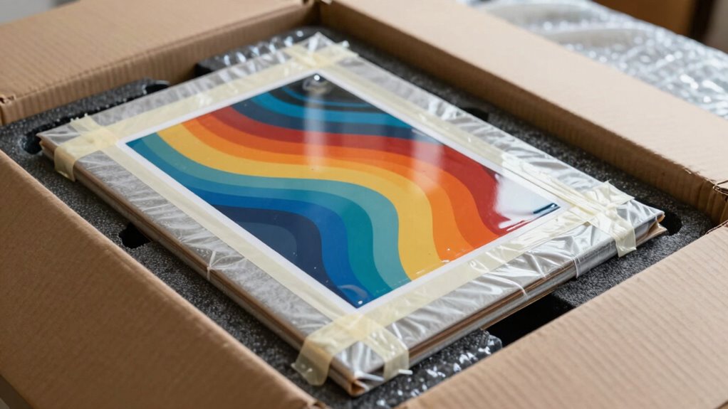 careful packaging and reinforcement