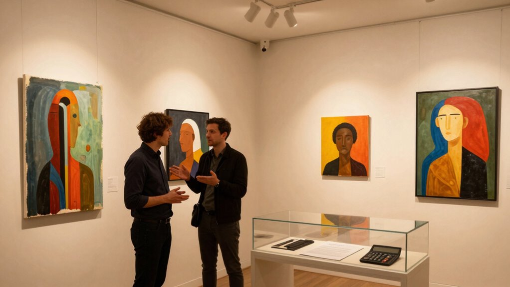 commission impacts artist galleries