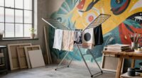 drying racks in studios