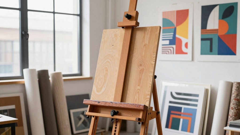 easels enhance print presentation