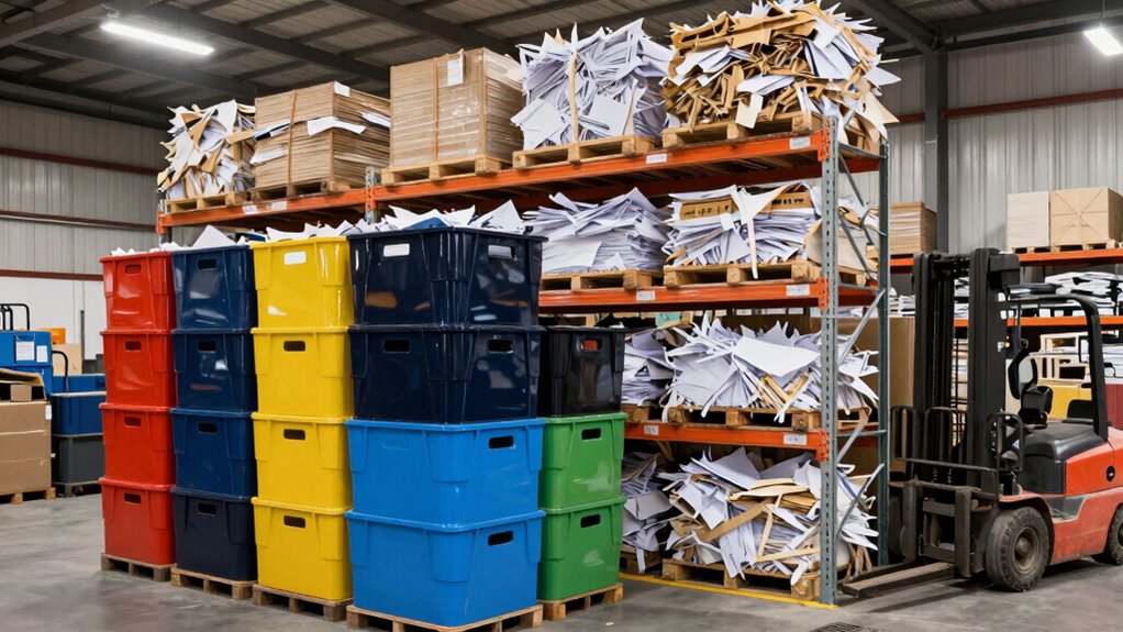 efficient automated paper storage
