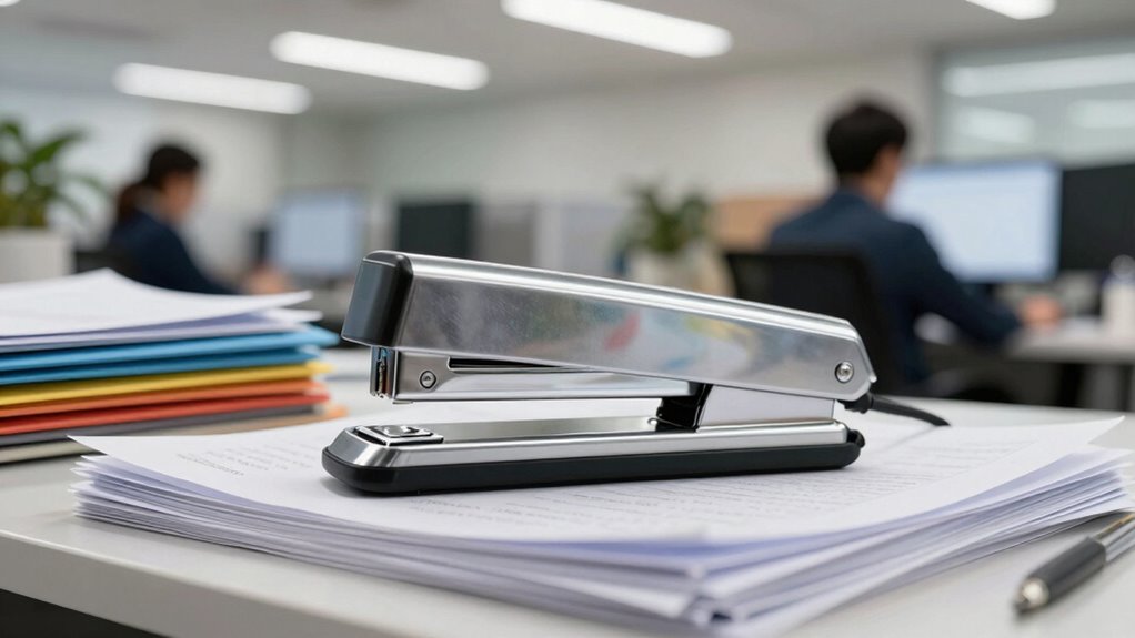 efficient ergonomic energy saving stapling
