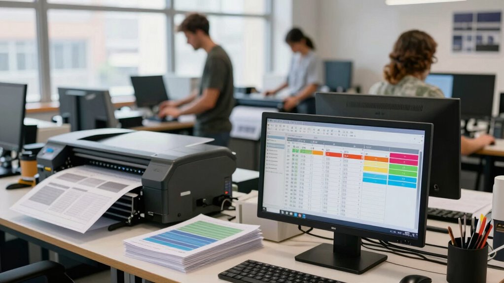 efficient printing in studios
