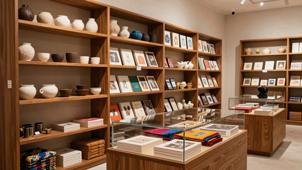 engaging curated museum shopping