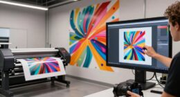 enhancing large format printing