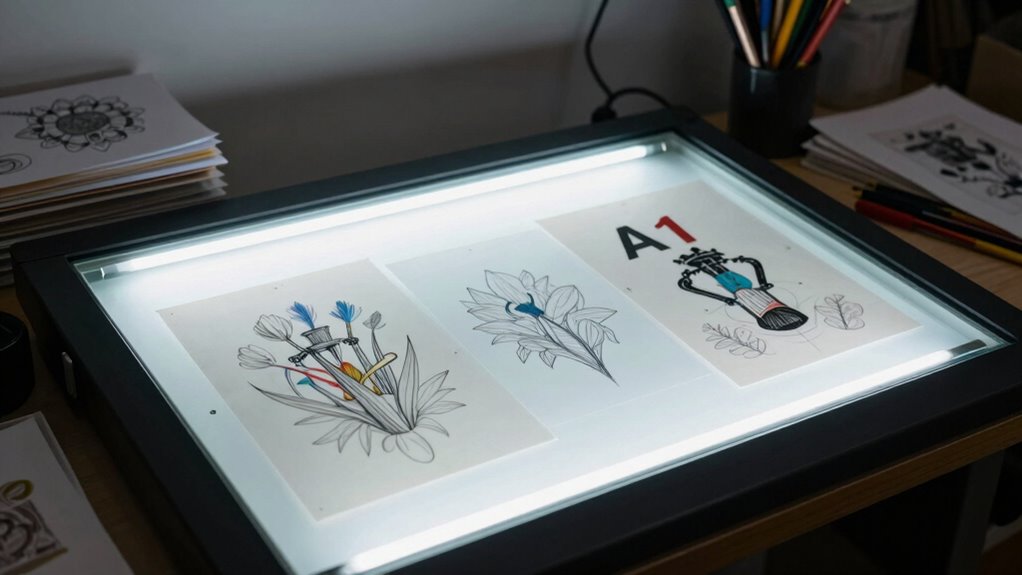 ergonomic customizable illumination workspace
