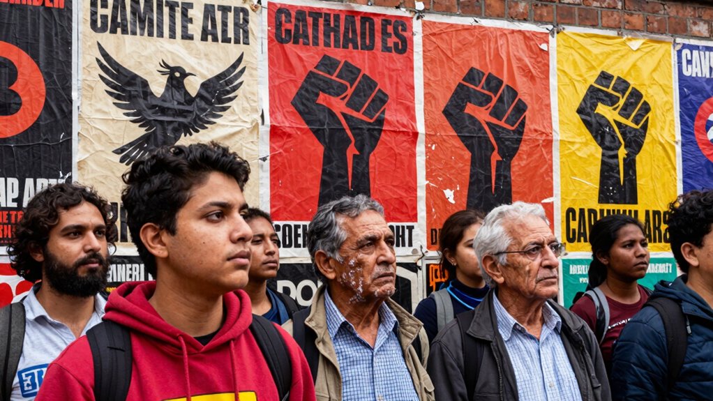 generational protest poster impact