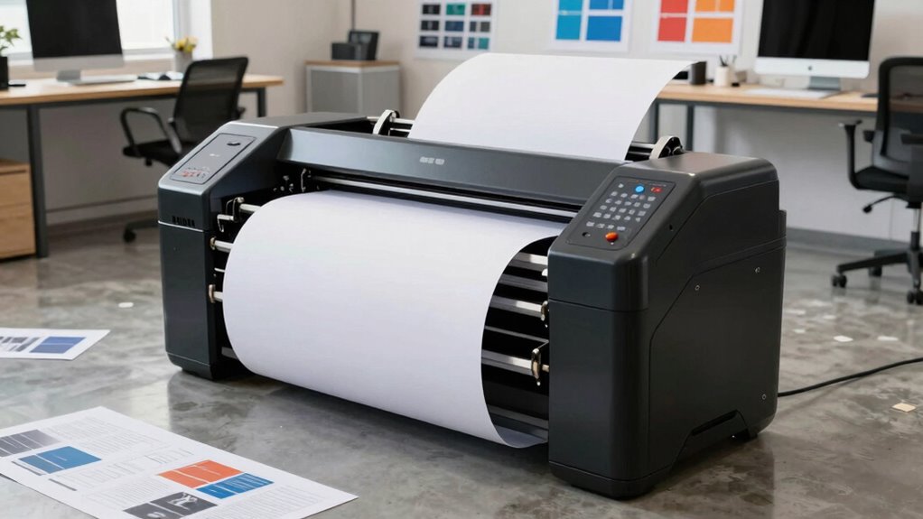 incorrect plotter size selection
