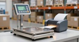 integrated weighing and printing