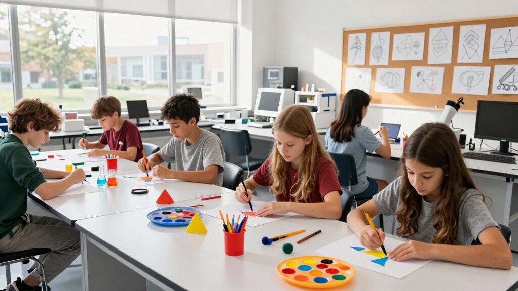 integrating art enhances stem creativity