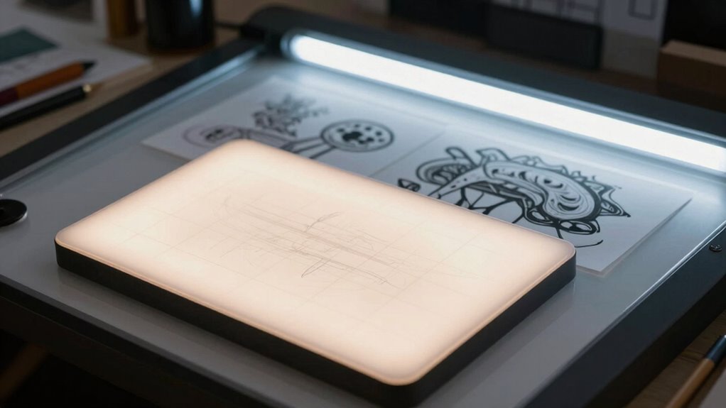 light pads versus light tables