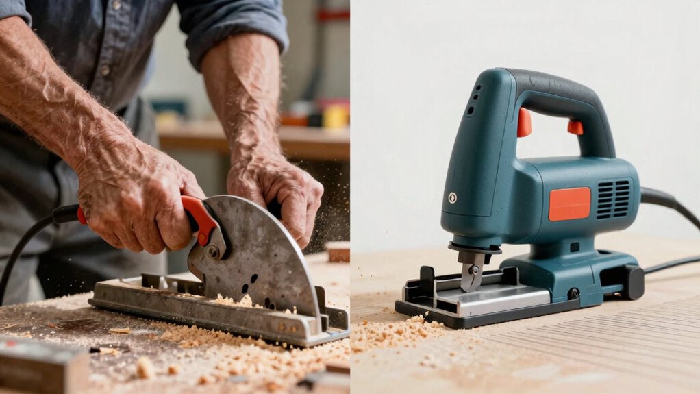manual vs electric cutters