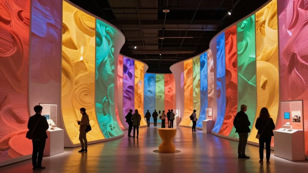 memory influenced by exhibit design