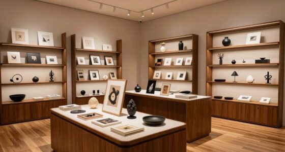 museum shop layout strategy