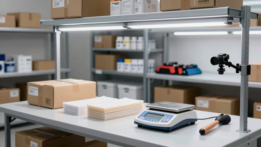 optimize packing station layout