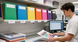 organized print job management