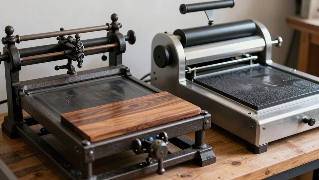 press types and artistic techniques