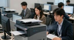 printer noise impacts productivity