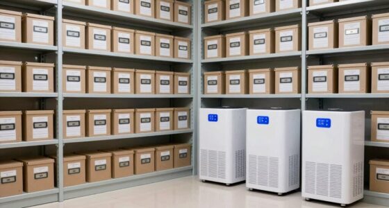 proper archive room humidity control