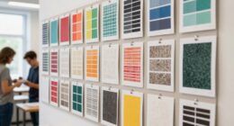 sample wall improves printing choices