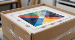 secure prints during transit