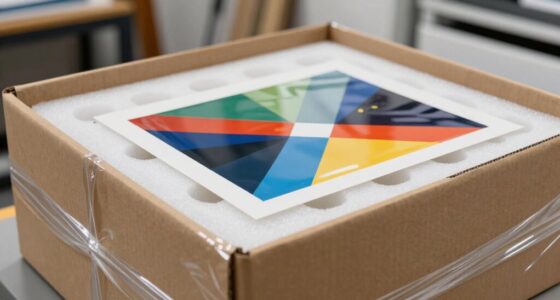 secure prints during transit