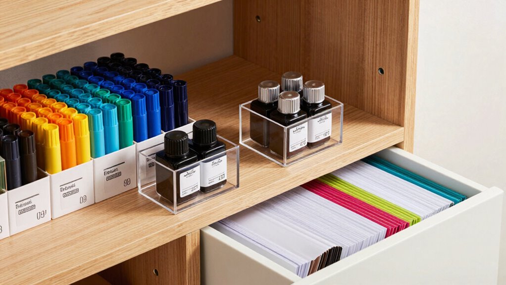 smart storage for ink