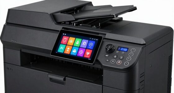 touchscreens enhance printer usability