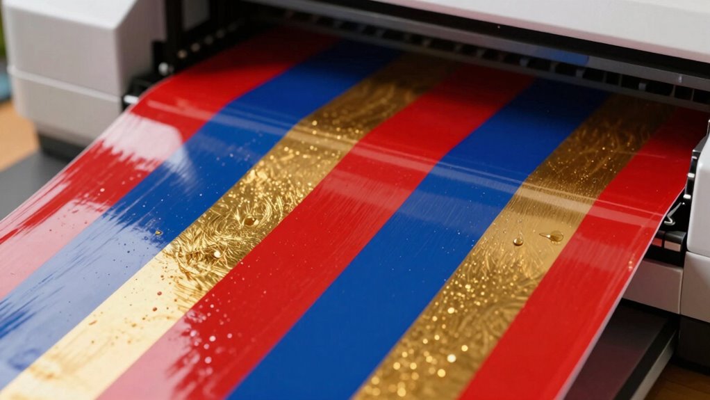 vinyl boosts printing speed