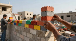 Gaza Is Rebuilding With Lego-Like Bricks Made From Rubble