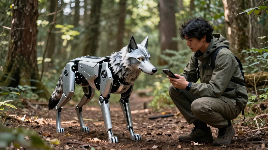 Japan can’t make robot wolves fast enough to counter the rise in bear attacks that have killed 13 humans this year — $4,000+ animatronic Monster Wolf features intense LEDs and makes loud noises