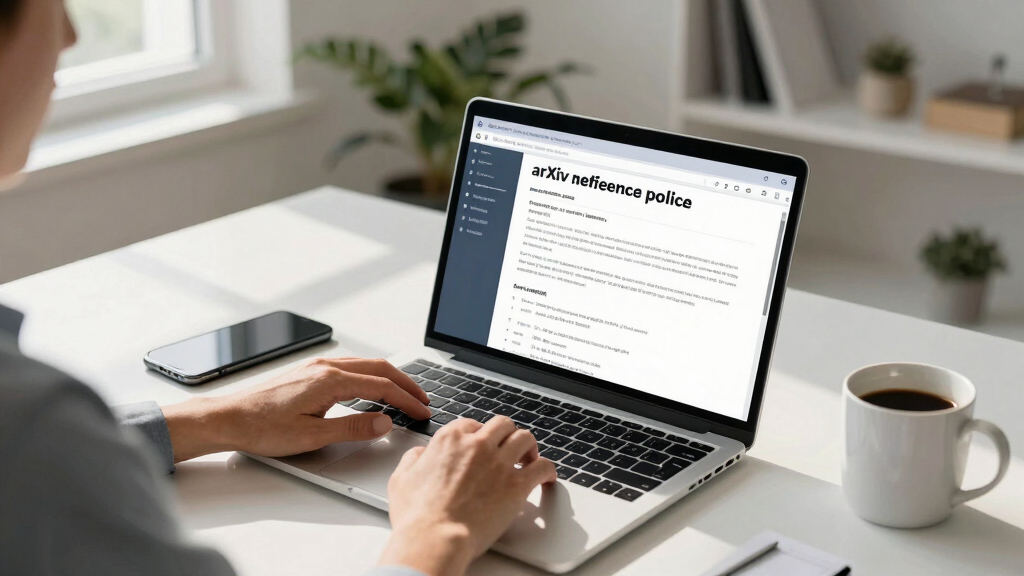 New arXiv policy: 1-year ban for hallucinated references