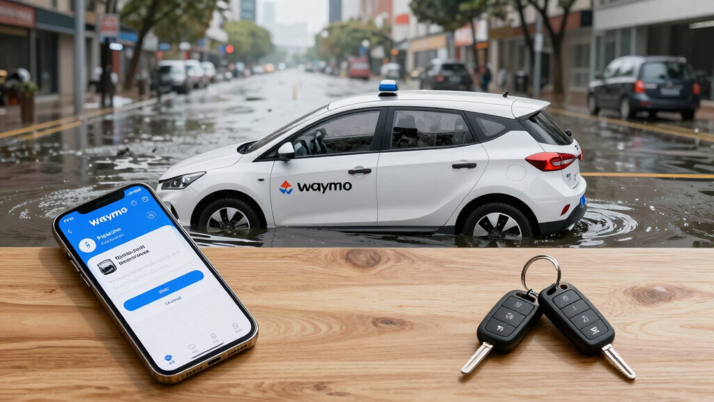 Waymo recalls nearly 4,000 robotaxis after a car drove directly into a flooded road