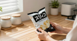 Why Japanese potato chip bags are turning black and white