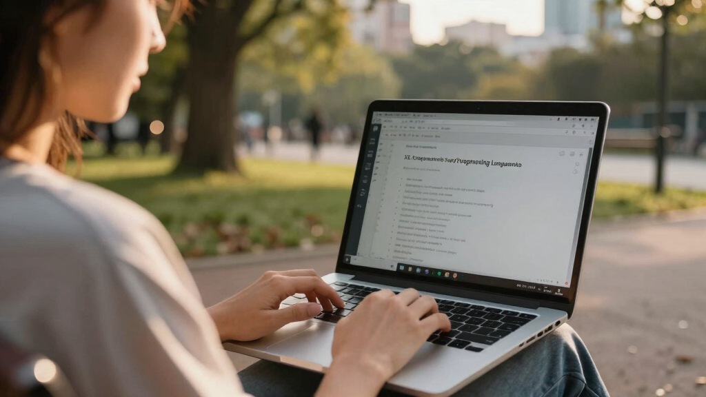 XS: A programming language. Anywhere, anytime, by anyone