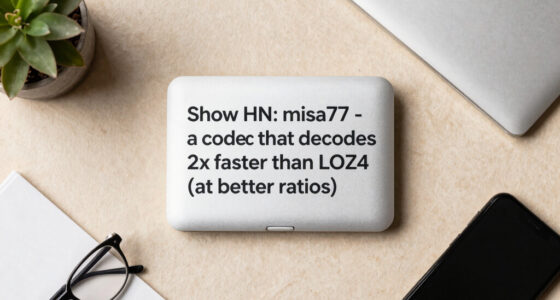 Show HN: misa77 - a codec that decodes 2x faster than LZ4 (at better ratios)