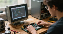 Unearthing My 1996 Windowed OS In Machine Code For Am29000 Homebrew Computer