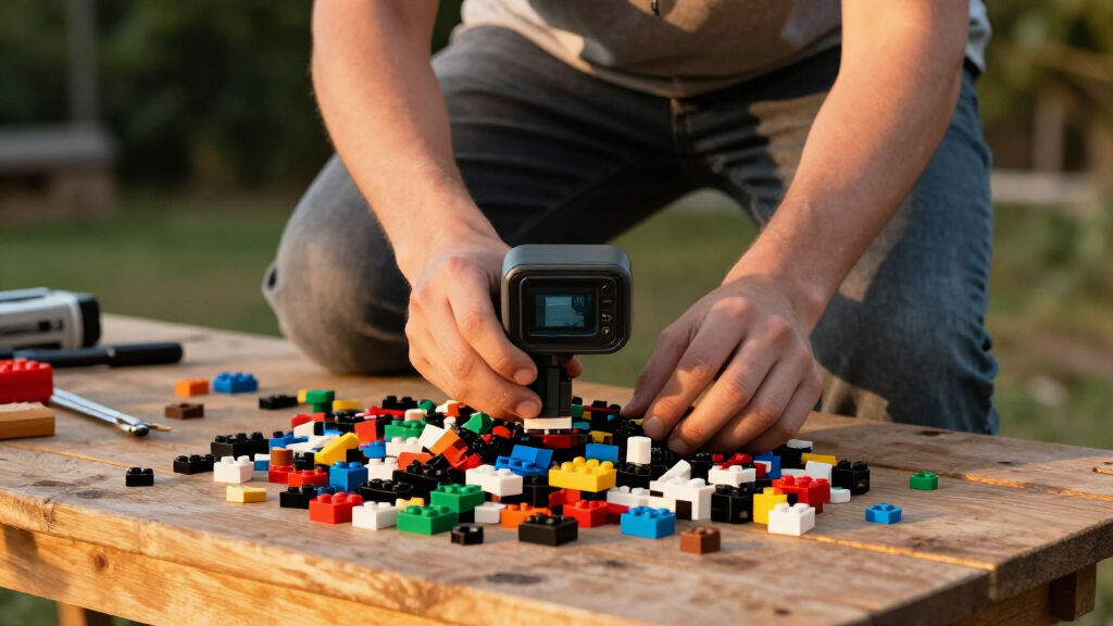 Photo Value Scanner For Piles Of Loose Lego Bricks