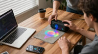 Show HN: Laser Graffiti