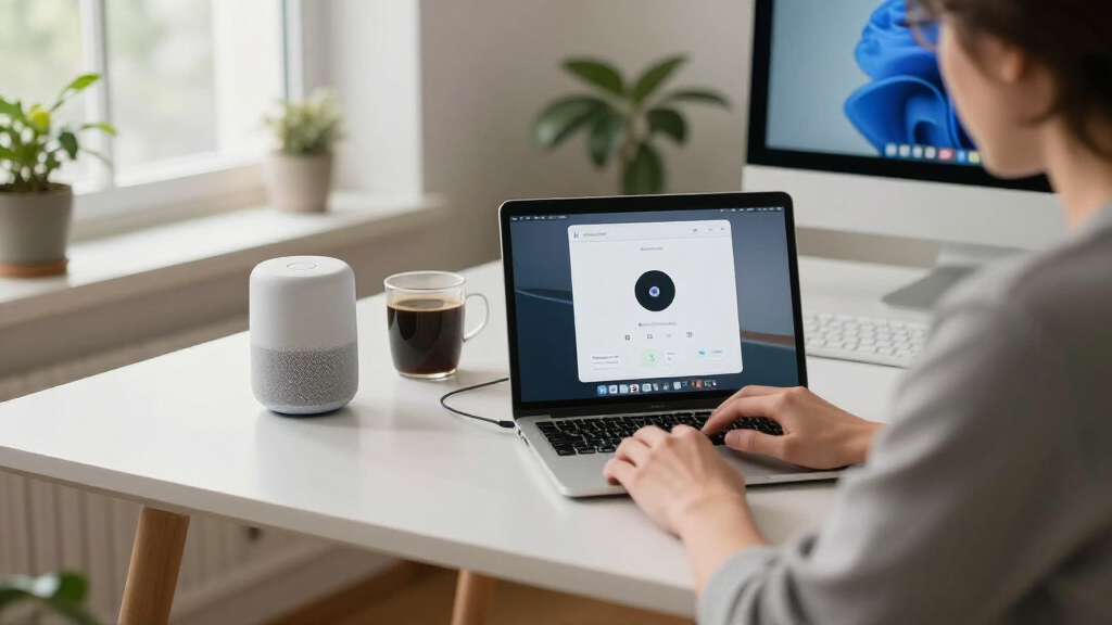 Watch-once Spoken Commands For Desktop Workflows