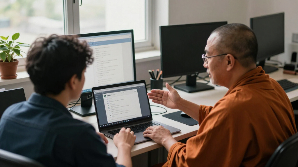 Anthropic’s Claude Training Meeting With A Vedanta Monk Draws Online Attention