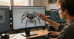 Meet The Artist Who Built A Giant Spider For A Virtual World