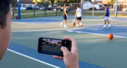 Phone Footage Offers A Fresh View Of Basketball Games