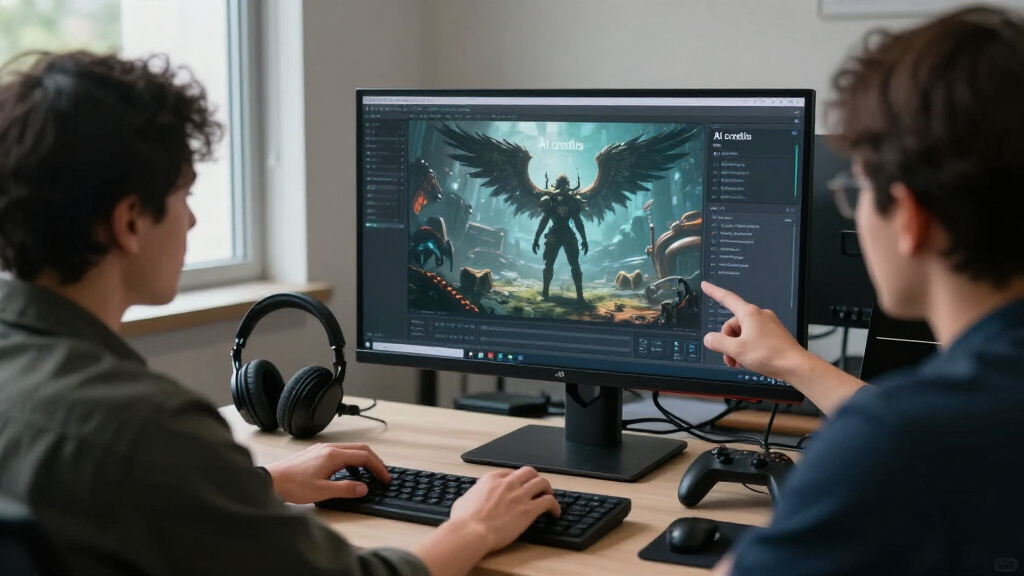 The Art Of AI Credits In “After Action — Wing V Debrief Theater”