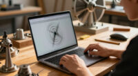 “TURBINE — WERK 9” In Motion: An SVG Rotor Guided By Scrolling