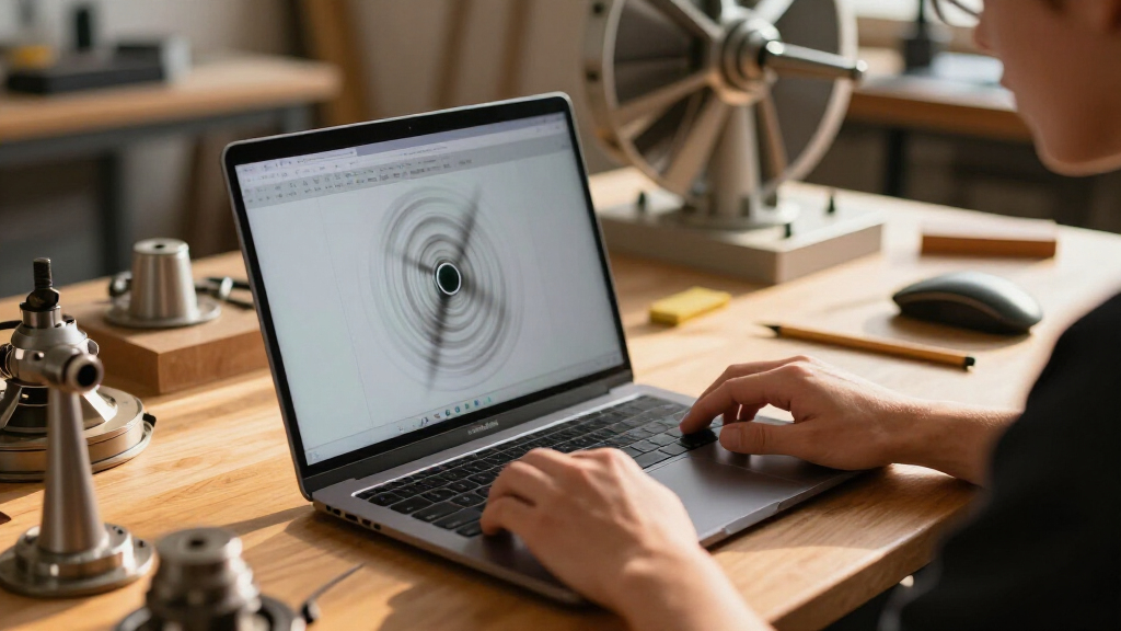 “TURBINE — WERK 9” In Motion: An SVG Rotor Guided By Scrolling